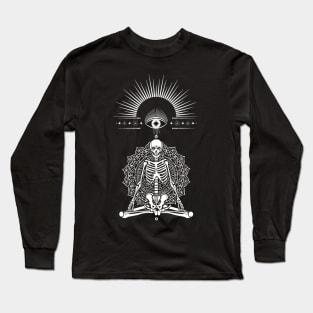 Criss Cross Skelly Sauce Long Sleeve T-Shirt